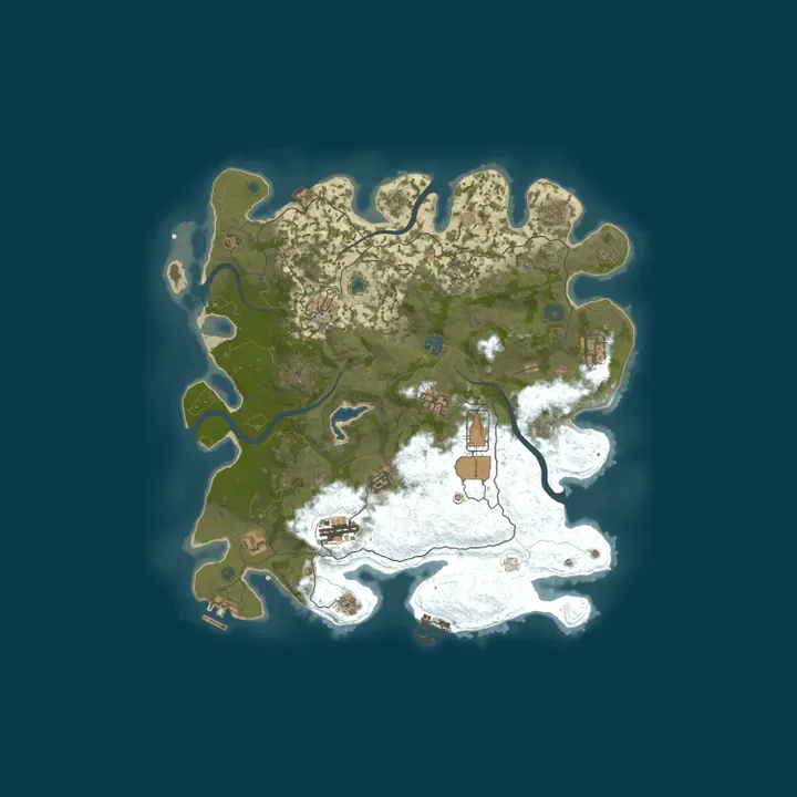 Map of davcra.com 4k map - testing.