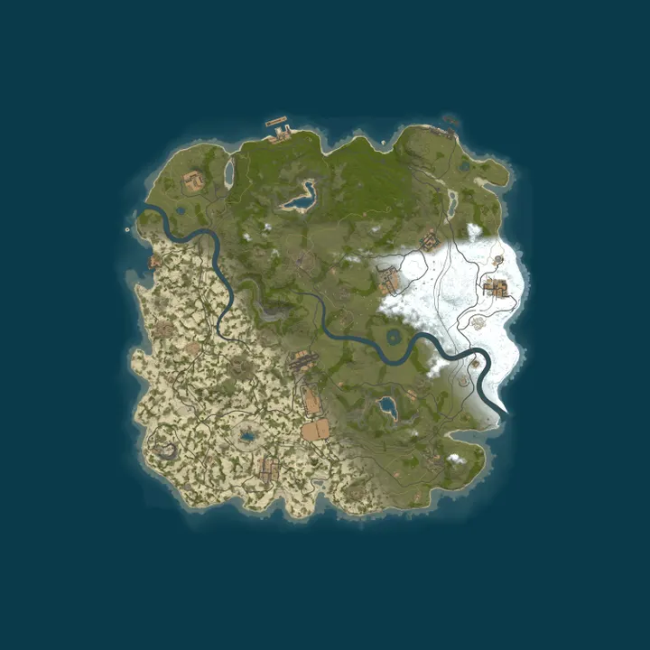 Map of Rustafied.com - US Medium - Large