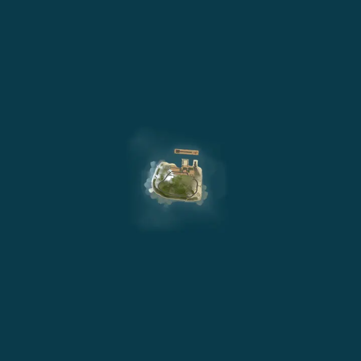Map of Rust Server by HOSTSOFT.io
