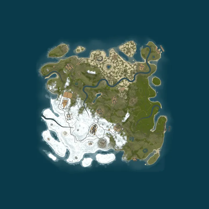 Map of よりみちRUST ─ JP/PVE/X2/beginner/vanilla+