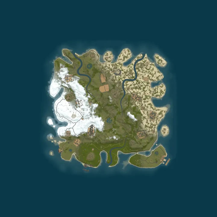 Map of Table Mountain Rust PVP 5x