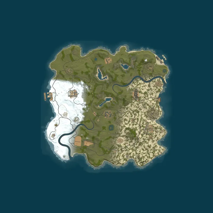 Map of RUSTNOVA | EU 3X | Biweekly | No Limit