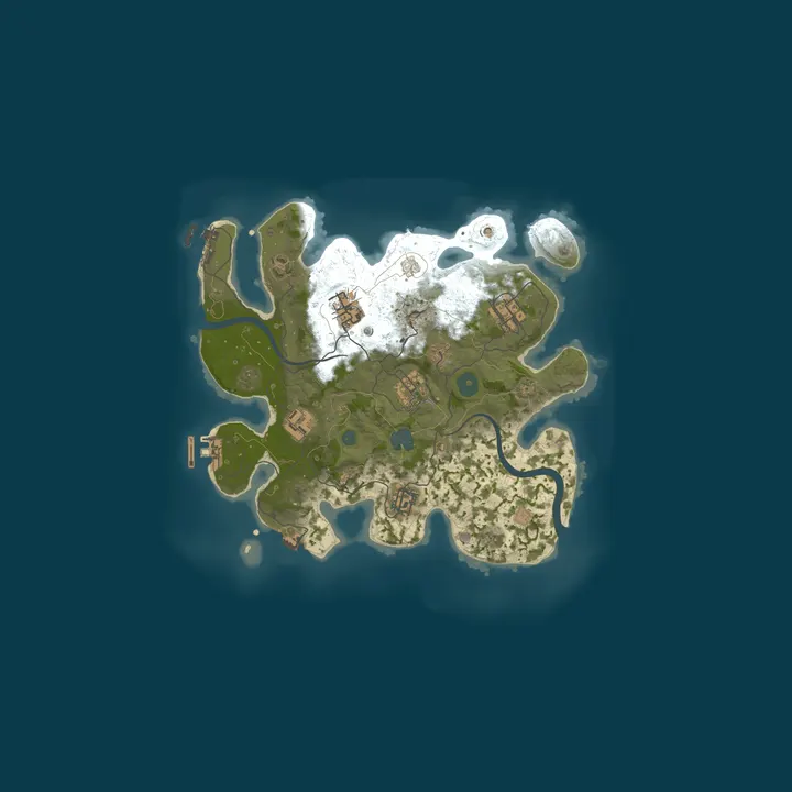 Map of My ChipHead Server