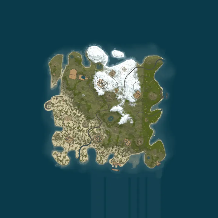 Map of My Rust Server