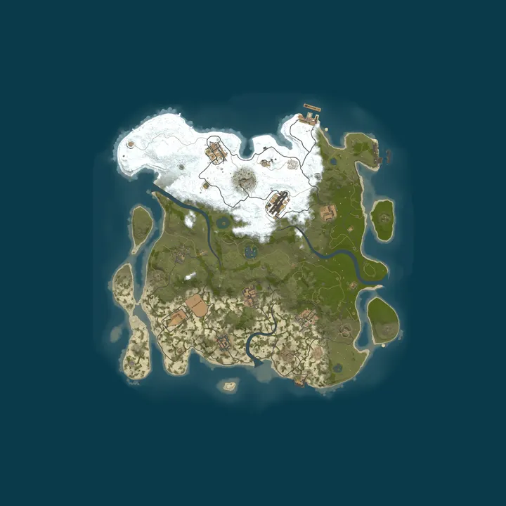 Map of Alaskan Bull Worms 100x Noob Friendly