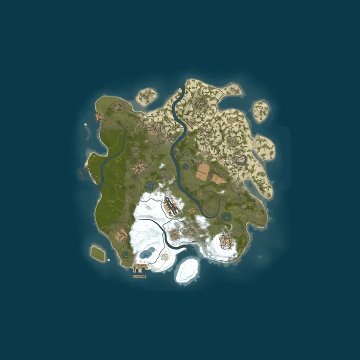 Map of Kitchen Test Server