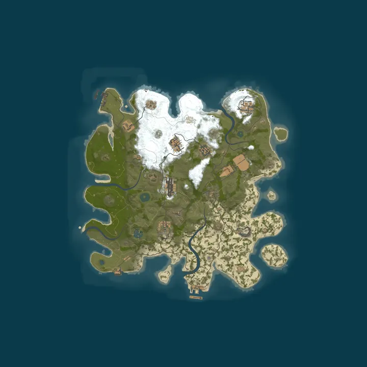 Map of Friend Not Foe / PvE Community / North America