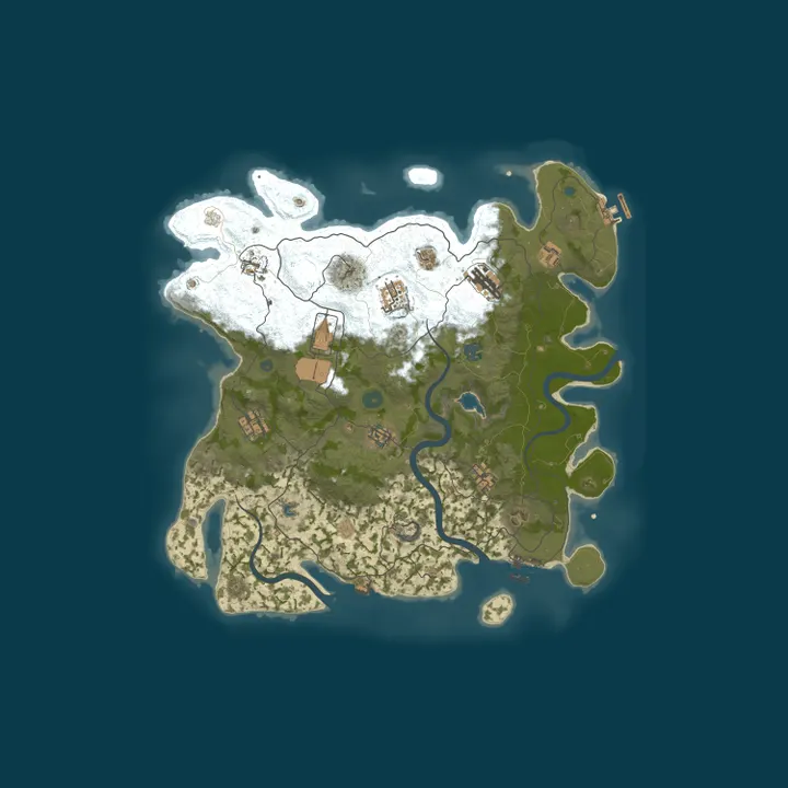 Map of 316Rust_Server