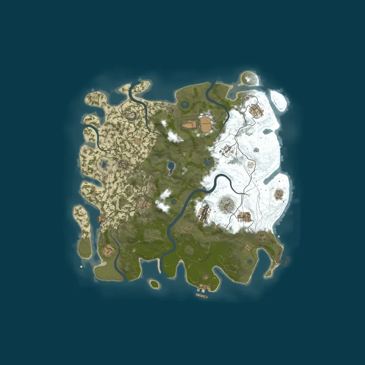 Map of [EU] FireRust 10x|PVP|5Max|Wiped 15/10