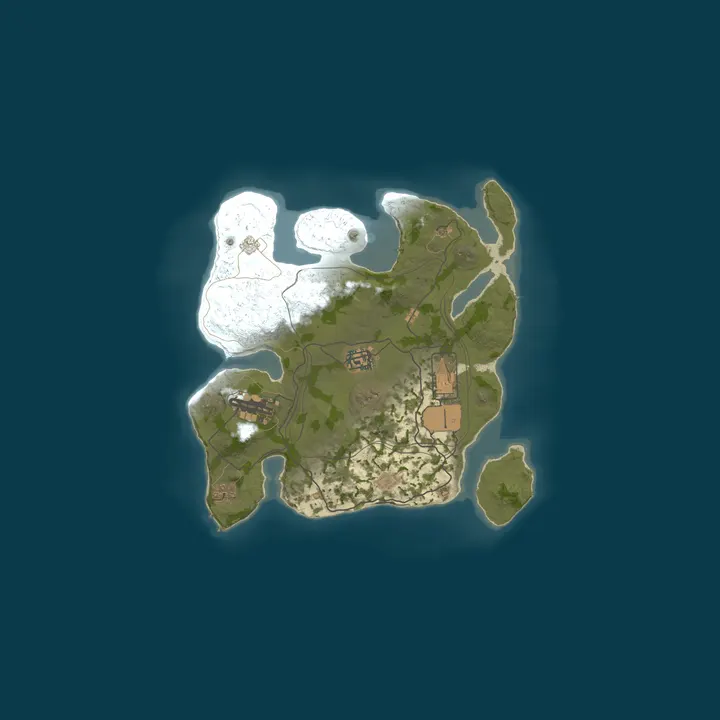 Map of [EU] ICEFUSE BATTLEFIELD x1000000000|MYMINI|CLANS|KITS|PVP|FPS