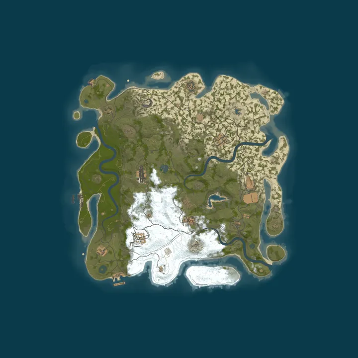 Map of Enjoy - Solo/Duo only, no BP wipes. True Vanilla.