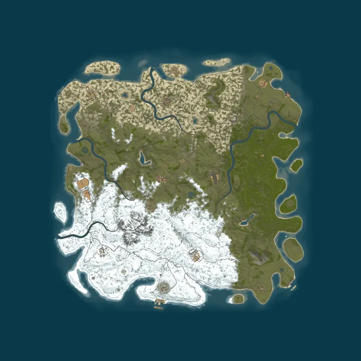 Map of Rust by g-portal.com