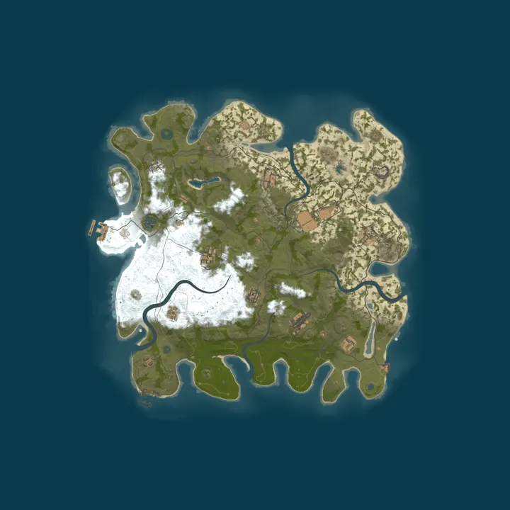 Map of Тушёнка - Культурный сервер
