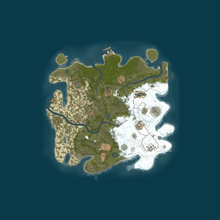 Map of [TR] M.A.K 3X | SOLO/DUO | TP • KIT • LOOT