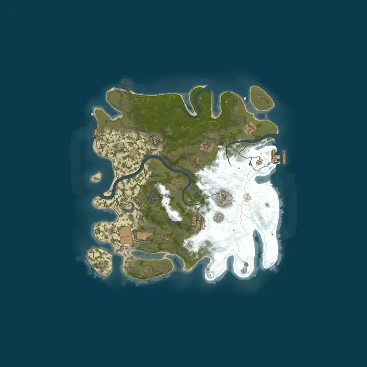 Map of AQRUX RUST CINEMATIC