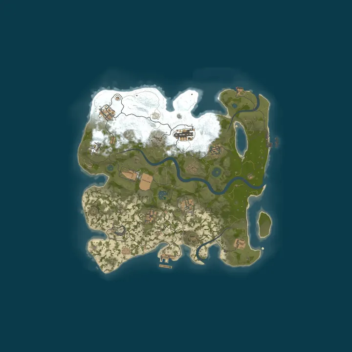 Map of Shut Up & Rust