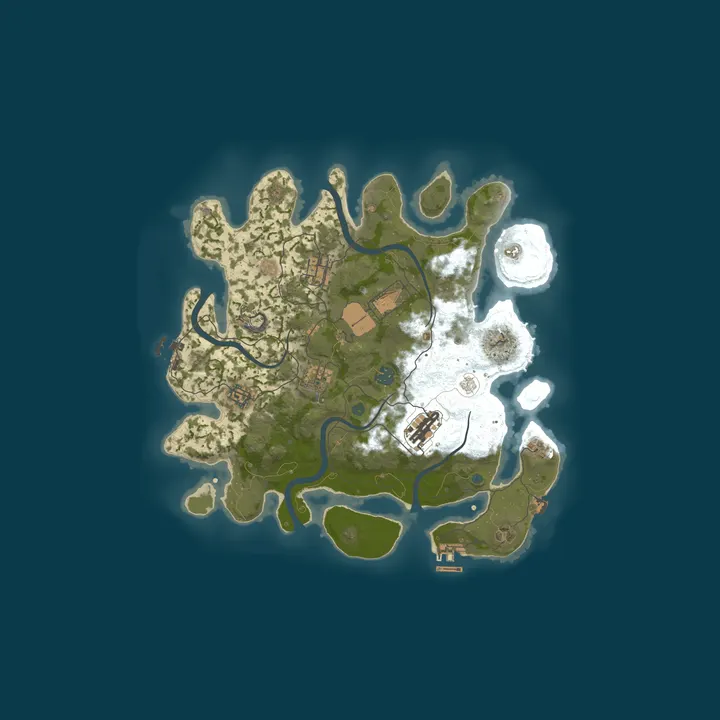 Map of Rust Colombia