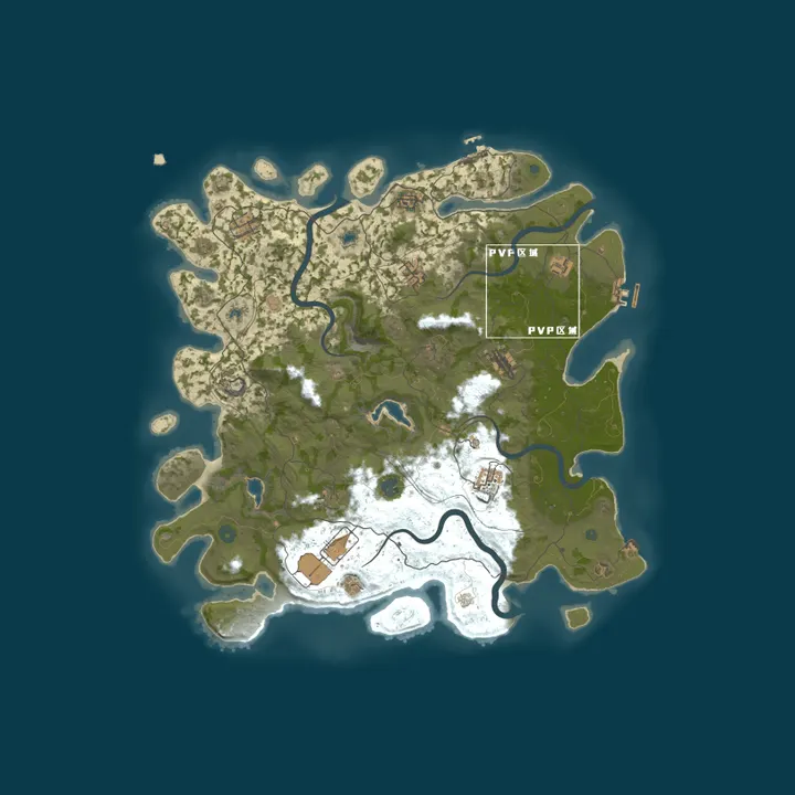 Map of 【樱花】萌新/不掉落/NPC复仇/PVE/多玩法/田园