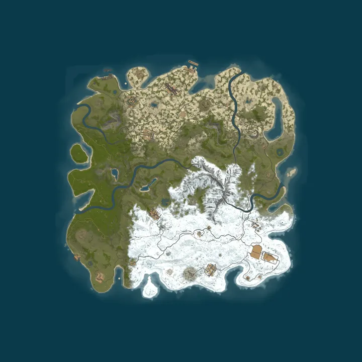 Map of AZ TR Rust Vanilla