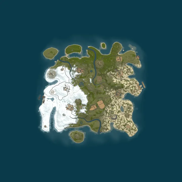 Map of emulated.vip | 2x | No EAC | Excavator