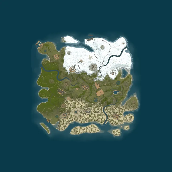 Map of ERROR RUST| x2 день/x5 ночь