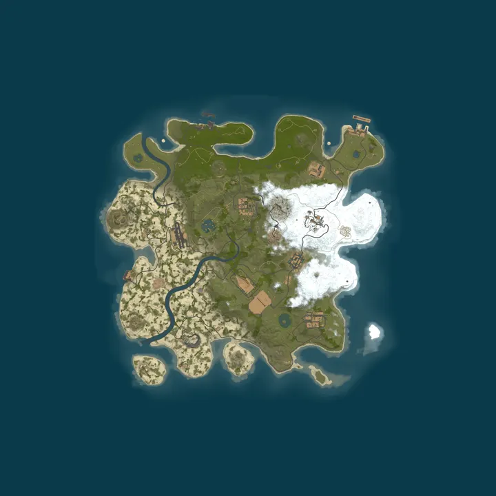 Map of SisuRust 10x|Casual|Raid Protection|Kits|MyMini