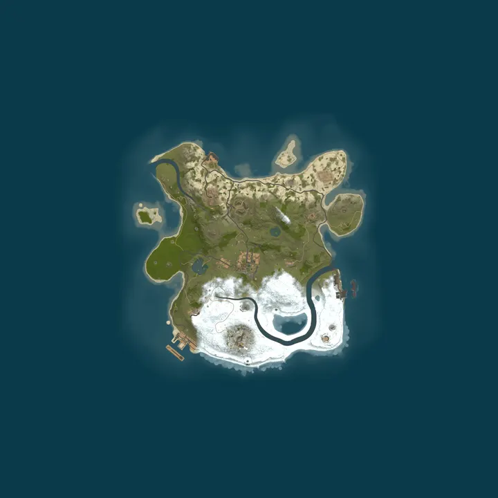 Map of Rustorm - Solo/Duo, 1x, Weekly - Dadtopia & Noob Friendly