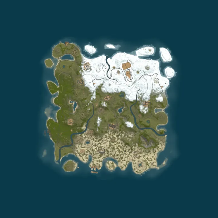 Map of PORTAL 2x | Wiped 16/10 | Loot+ | Kits | TP | Shop