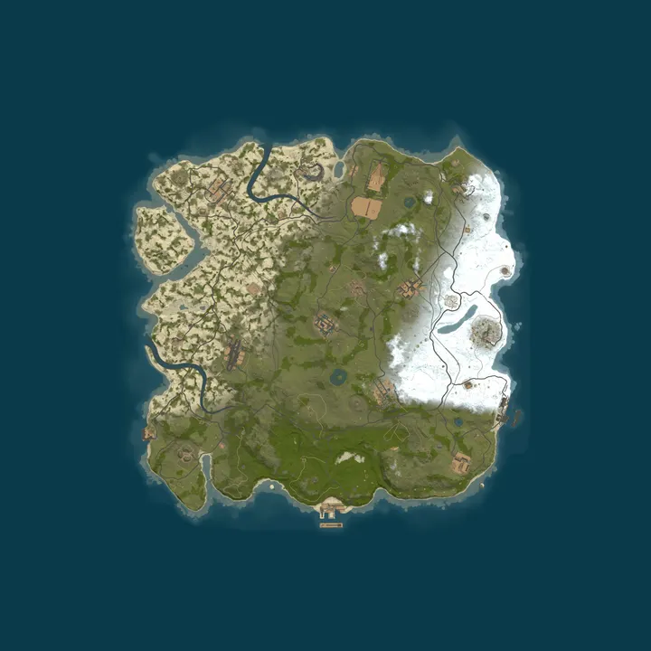 Map of RustVikings | Solo/Duo/Trio | Thursdays | FULLWIPE 22/10 17:00C