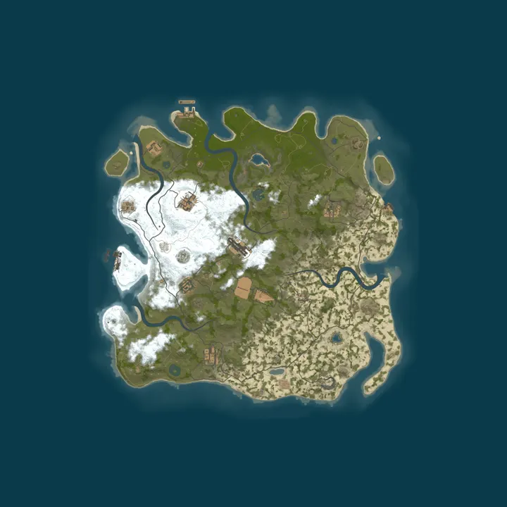Map of Salty Server