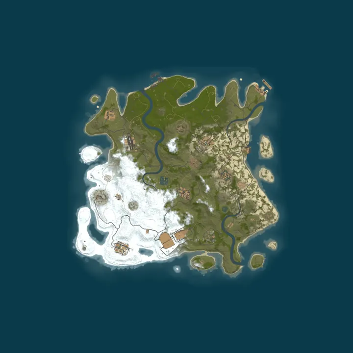 Map of ExoriaRust - EU [Nolimit, X2]