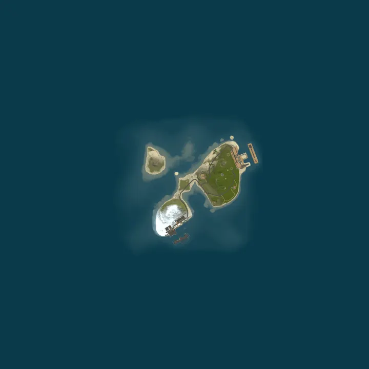 Map of A Shockbyte Rust Server