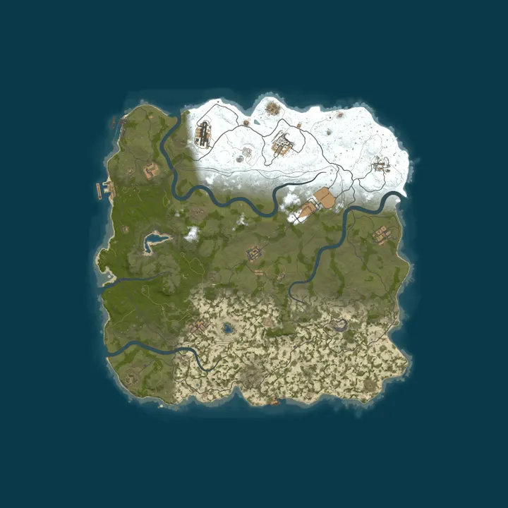 Map of Rustoria.co - EU Main