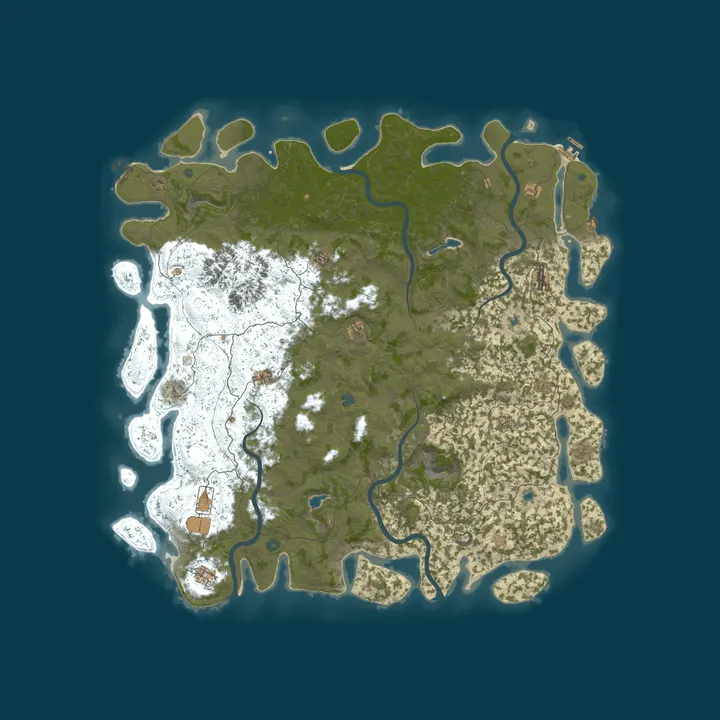 Map of SkyLight x10 Rust