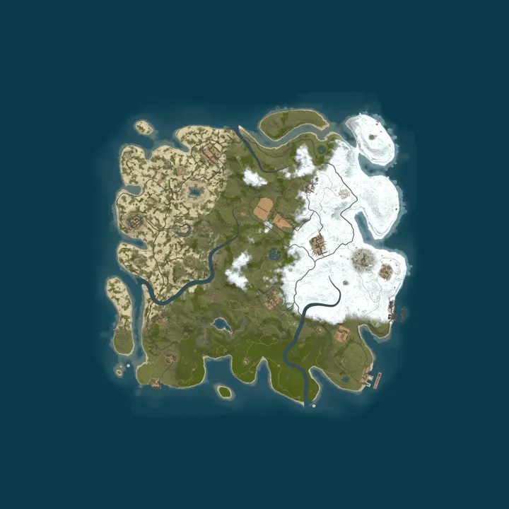 Map of ZERO RUST|2X|КЛАССИКА|МОСКВА|НОВИЧОК