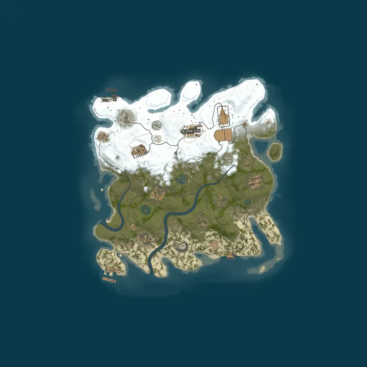 Map of #3 DOZA RUST X200/X500 | MAX5 | LOOT+ | ДЛЯ НОВИЧКОВ
