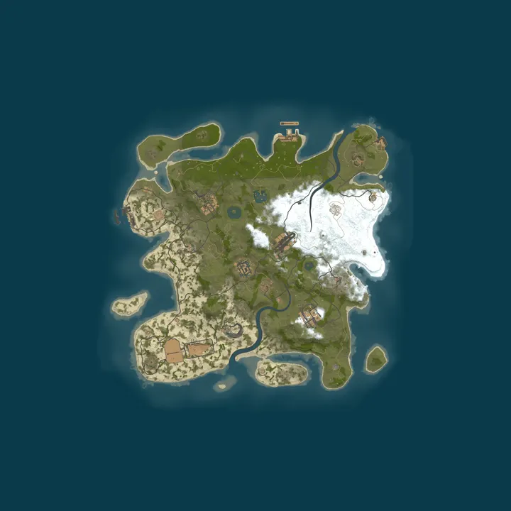 Map of Zark Rust Server | Custom & Active