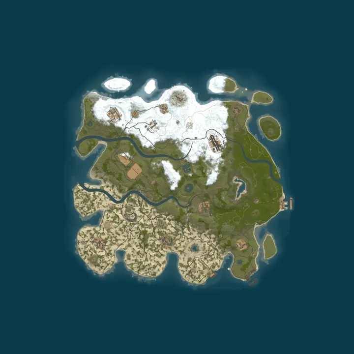 Map of OrionRust - Monthly