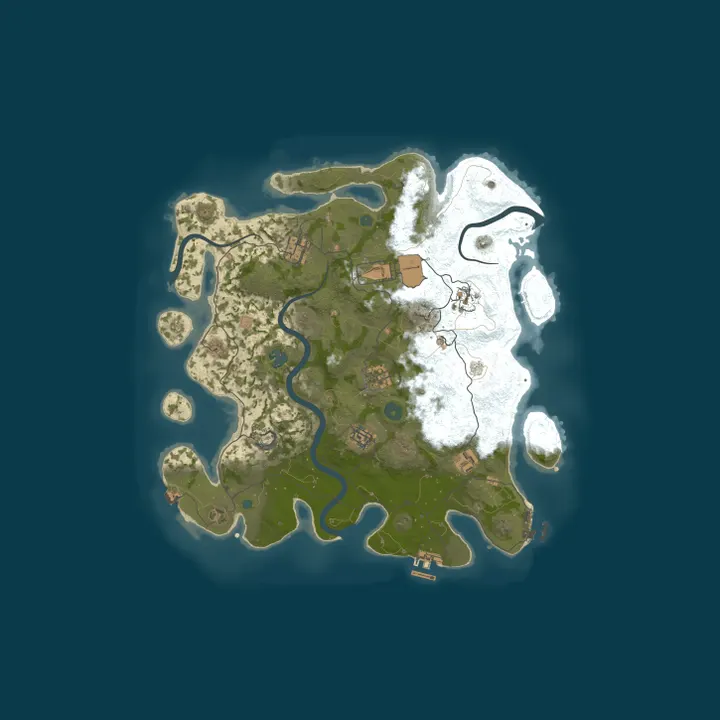 Map of RUST Stank X550